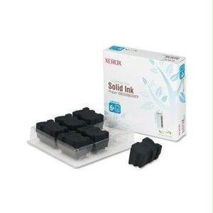 Genuine Xerox Solid Ink Black, Phaser 8860/8860mfp (6 Sticks)