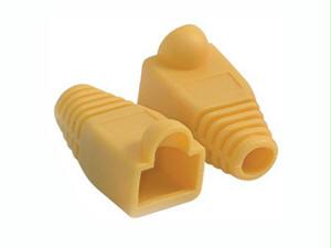 Legrand Rj45 Snagless Boot Cover (6.0mm Od) - Yellow - 50pk