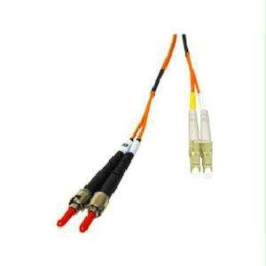 Legrand C2g 2m Lc-st 62.5/125 Om1 Duplex Multimode Fiber Optic Cable (plenum-rated) - Or