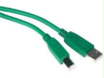 C2g 2m Usb 2.0 A/b Cable Green