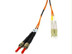 Legrand C2g 3m Lc-st 62.5/125 Om1 Duplex Multimode Fiber Optic Cable (plenum-rated) - Or