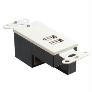 C2g 2-port Usb Superbooster Wallplate-receiv