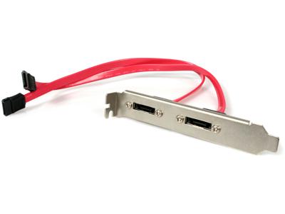 Startech Turn Two Standard Sata Motherboard Connections Into Two External Esata Ports. -