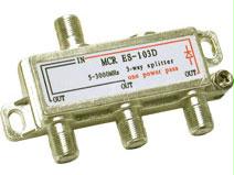 C2g High-frequency 3-way Splitter