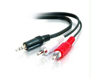 C2g 6ft Value Series™ One 3.5mm Stereo Male To Two Rca Stereo Male Y-cable