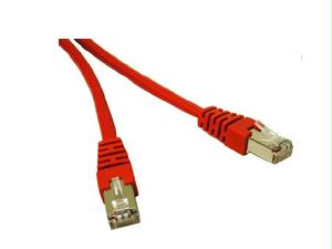 C2g 5ft Cat5e Snagless Shielded (stp) Ethernet Network Patch Cable - Red