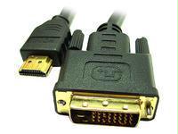 Link Depot Video Cable - 19 Pin Hdmi Type A - Male - 24 Pin Digital Dvi - Male - 10 Feet -