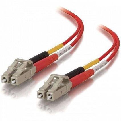 Legrand C2g 2m Lc-lc 50/125 Om2 Duplex Multimode Fiber Optic Cable (plenum-rated) - Red