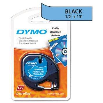 Dymo 1/2inch (12 Mm) Plastic Letratag Tape