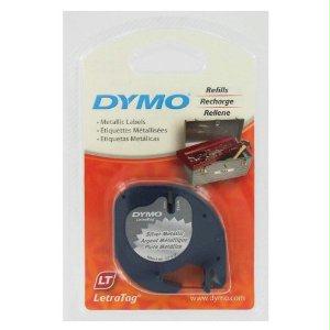 Dymo 1/2inch (12 Mm) Metallic Letratag Tape