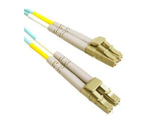 Legrand C2g 15m Lc-lc 10gb 50/125 Om3 Duplex Multimode Pvc Fiber Optic Cable (usa-made)