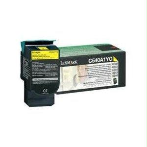 (lexmark C540a1yg) C540a1yg Yellow Return Program Toner,1,000 Standard Yield Col