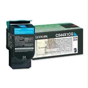 Lexmark C544/x544 Extra High Yield Return Program Cyan Toner Cartridge