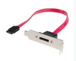 Startech 1ft Lp Sata To Esata Plate Adapter