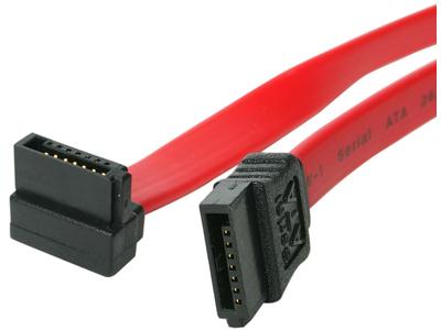 Startech 24in Sata To Right Angle Sata Serial Ata Cable