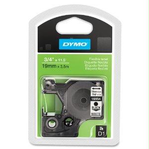 Dymo Black Print/ White Permanent, 0.75 X 11.5