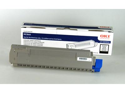 Okidata Oki Black Toner For Mc860 (1 Tray, 2 Trays, And 3 Trays) - 9.5 Yield