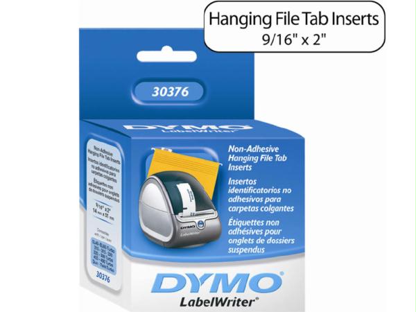 Dymo Pendaflex White Hanging File Tab Inserts (1/5th Cut) 9/16 X 2 260 Per Roll