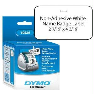 Dymo Name Badge With Clip Hole - Name Badge Labels - 1 Pcs