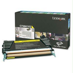 Lexmark C736/x736/x738 Magenta High Yield Return Program Toner Cartridge 10k