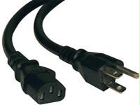 Tripp Lite 2ft Power Cord 15a 14awg 5-15p To C13