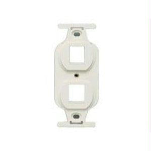 C2g Duplex 2-port Nema 106 Multimedia Insert - Ivory