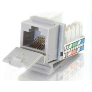 Legrand 90anddeg; Cat5e Rj45 Utp Keystone Jack - Gray