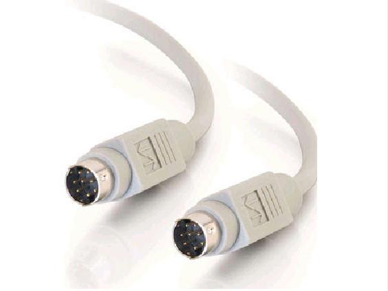 C2g 6ft 8-pin Mini Din M/m Serial Cable