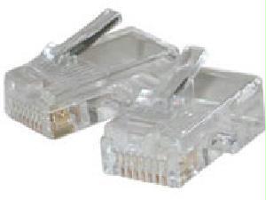 Legrand Rj45 Cat5 8x8 Modular Plug For Flat Stranded Cable - 10pk