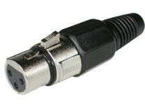 C2g Xlr Female Inline Connector (taa Compliant)