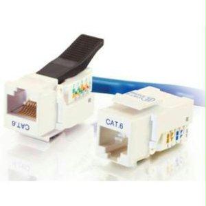 Legrand Cat6 Rj45 Utp Toolless Keystone Jack - White