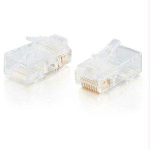 Legrand Rj45 Cat5 8x8 Modular Plug For Flat Stranded Cable - 25pk