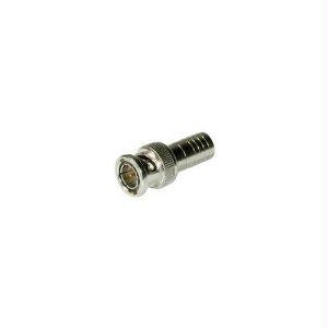 C2g Single Crimp Rg6u Bnc Connector 10 Pk