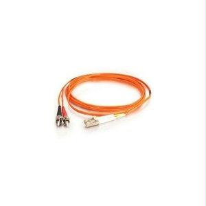 Legrand C2g 4m Lc-st 50/125 Om2 Duplex Multimode Pvc Fiber Optic Cable - Orange