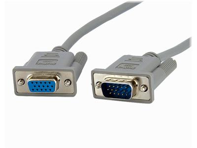 Startech This High Quality 10ft Svga/vga Monitor Extension Cable Features A High Density