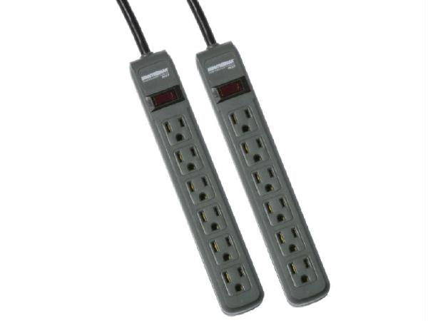 Minuteman Ups 2-pack Strips    241 Joules   3-ft Cord