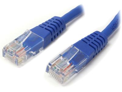 Startech 20 Ft Blue Molded Cat5e Utp Patch Cable