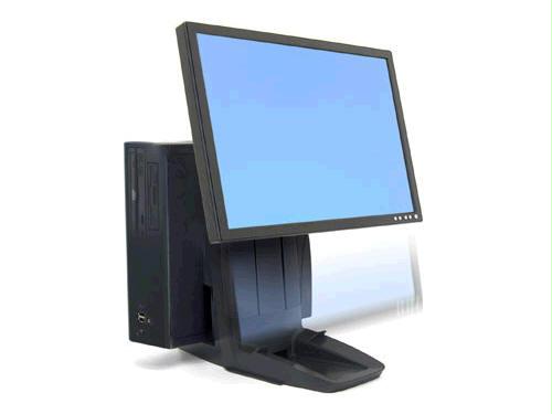 Ergotron Neo-flex All-in-one Lift Stand.mount Both A Cpu And Display.maximum Cpu