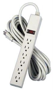 Fellowes, Inc. Economical Fellowes Power Strip With 6 Outlets. Office Grade Power Strip Has 3-p