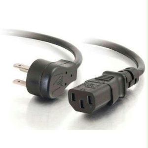 C2g 3ft 18 Awg Universal Flat Panel Power Cord (nema 5-15p To Iec320c13) (taa Compli