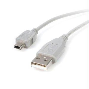 Startech This High Quality Usb A To Mini B Cable Provides One (4-pin) Usb Type A Male Con