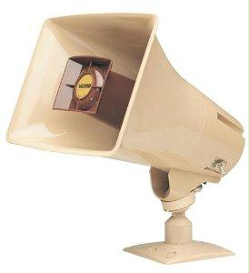 Valcom One-way, 5 Watt Amplified Horn, Beige