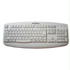 Seal Shield Silver Storm Washable Medical Grade Keyboard - Dishwasher Safe & Antimicrobial (