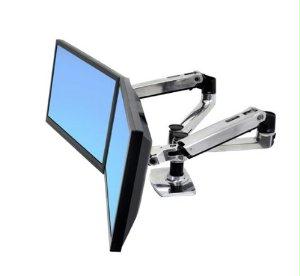 Ergotron Lx Dual Side-by-side Arm.a Fully Adjustable Side-by-side Monitor Config