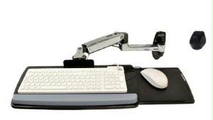 Ergotron Lx Wall Mount Keyboard Arm.mounts Keyboards To Any Wall While Providing