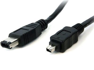 Startech 1 Ft Ieee-1394 Firewire Cable 4-6 M/m