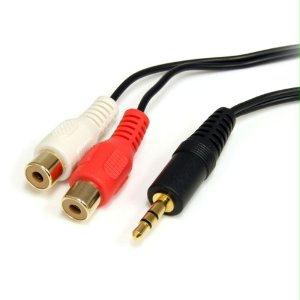 Startech 6 Ft Stereo Audio Cable - 3.5mm Male To 2x Rca Female