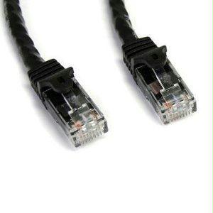 Startech 75ft Black Snagless Cat6 Utp Patch Cable