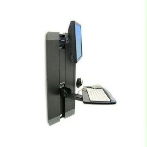 Ergotron Styleview Vertical Lift,patient Room (black).great For Tight Spaces.pro