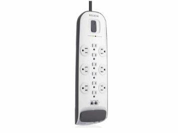 Belkin Components 12-outlet Surge Protector With 8 Ft Power Cord And Ethernet, Cable/satellite And